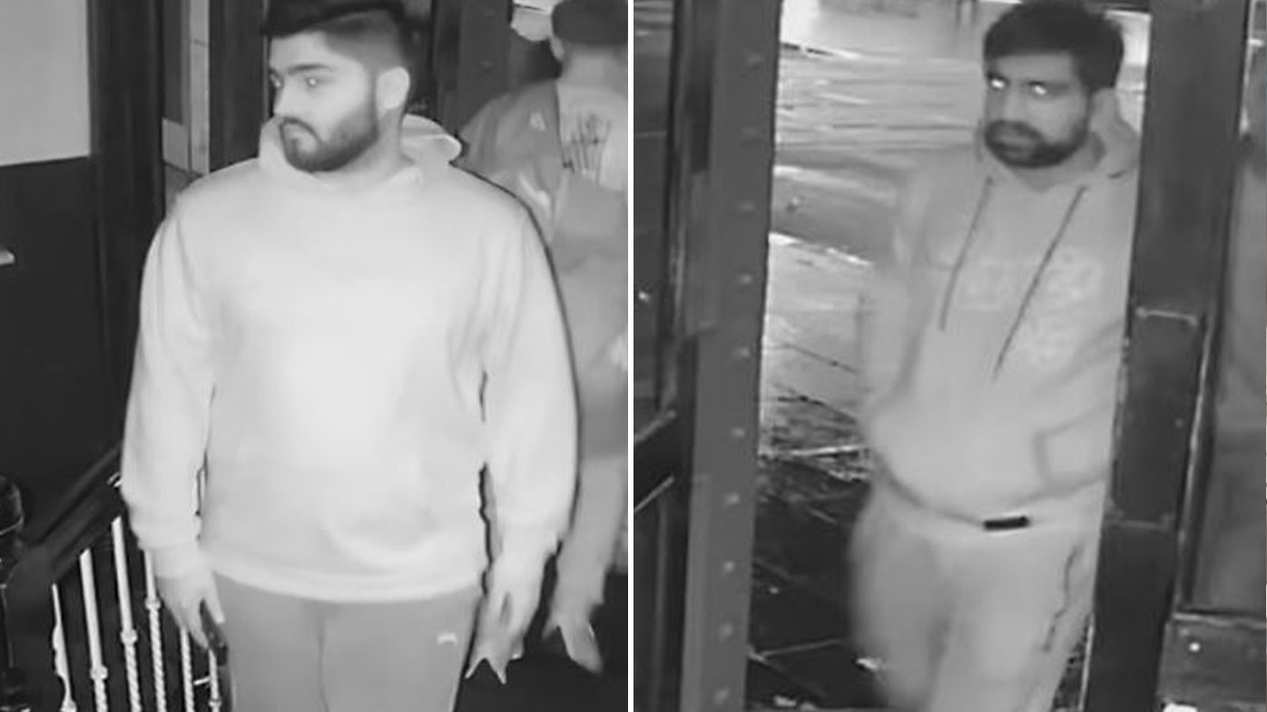 Police search for six men linked to serious assault in Sydney CBD.