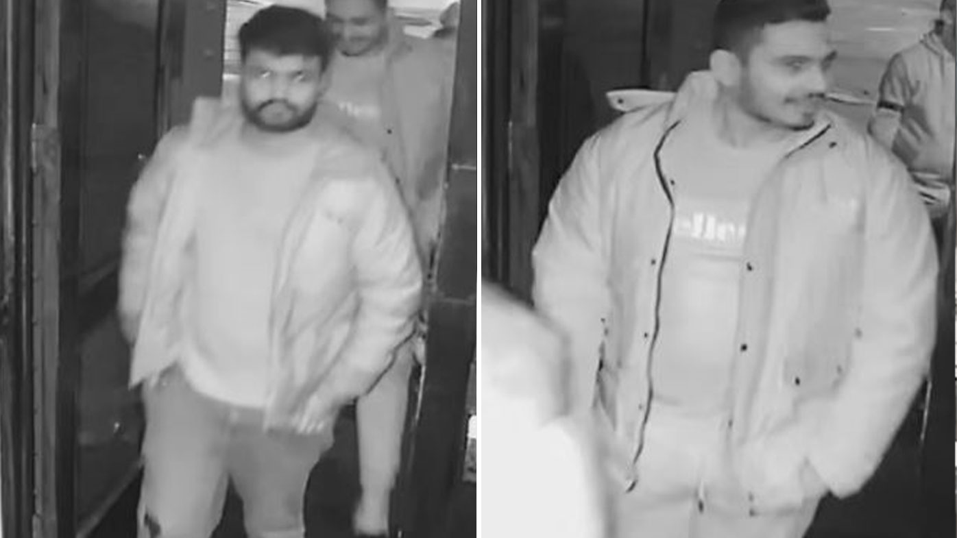 Police search for six men linked to serious assault in Sydney CBD.