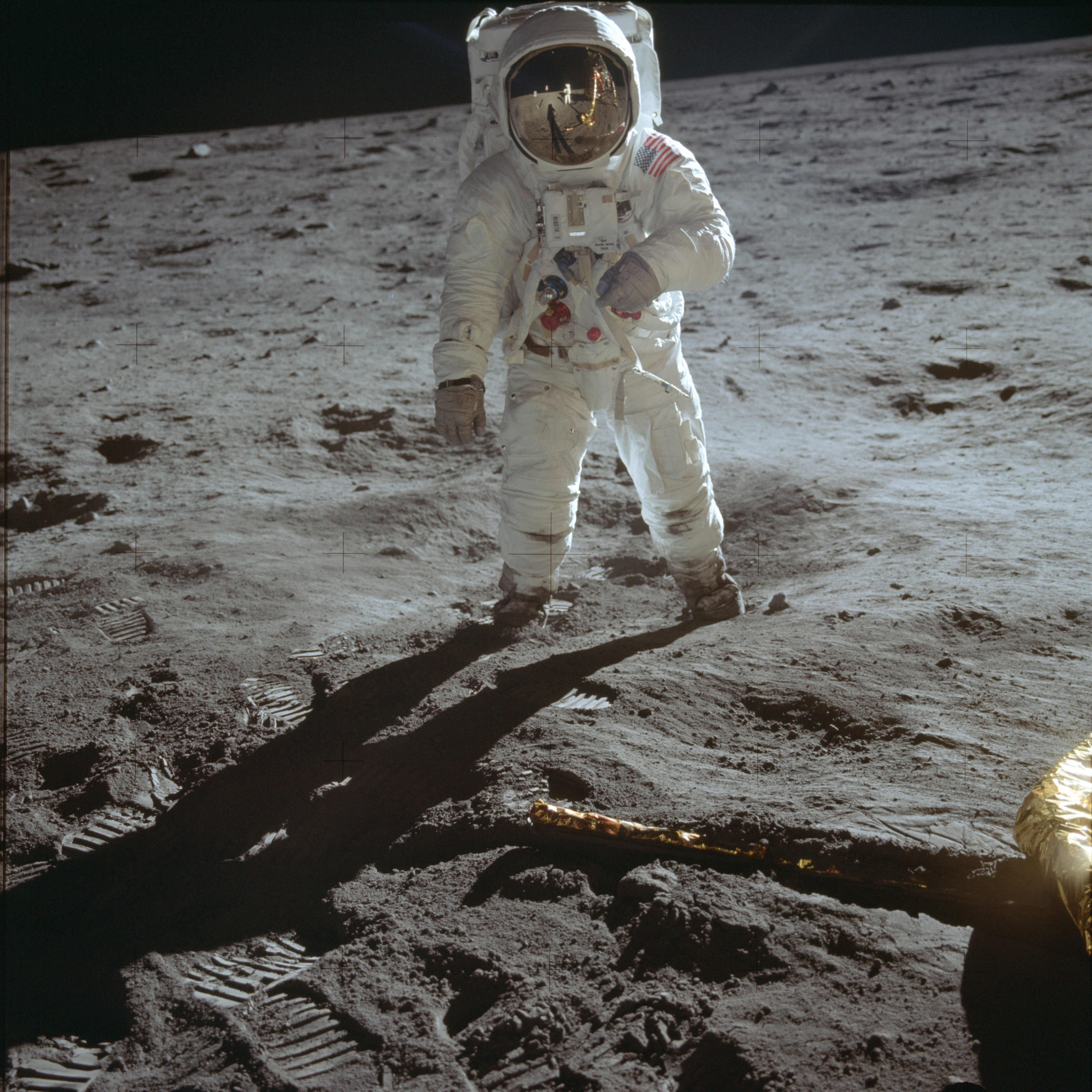 The world's first moonwalker, Neil Armstrong, brought regolith back to Earth after he landed on the moon.