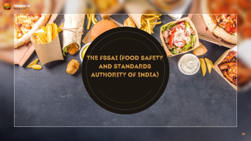 The FSSAI (Food Safety and Standards Authority of India)