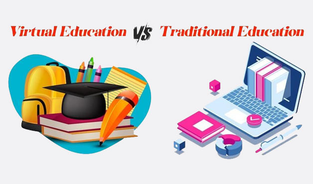 Virtual Education vs Traditional Education