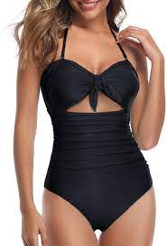 Black One Piece Bathing Suit