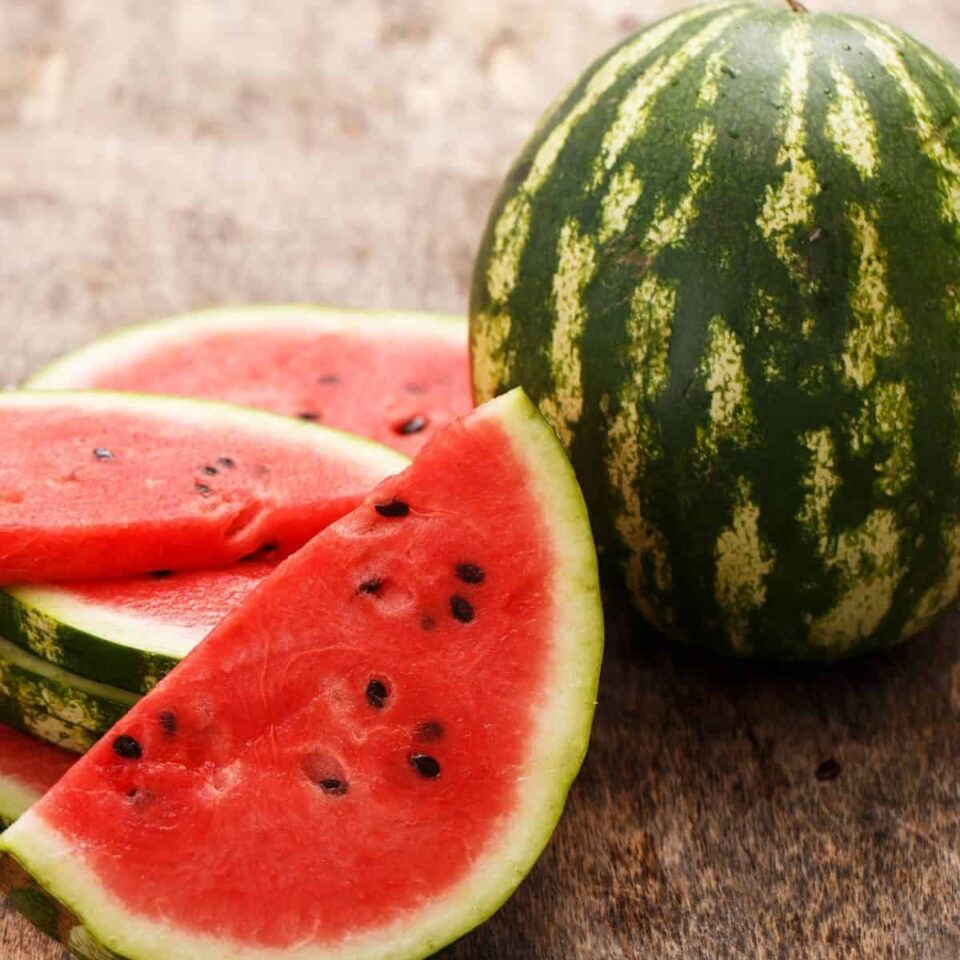 Today, enjoy a juicy watermelon that is good for your health!