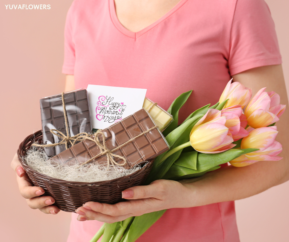 a perfect chocolate gift basket