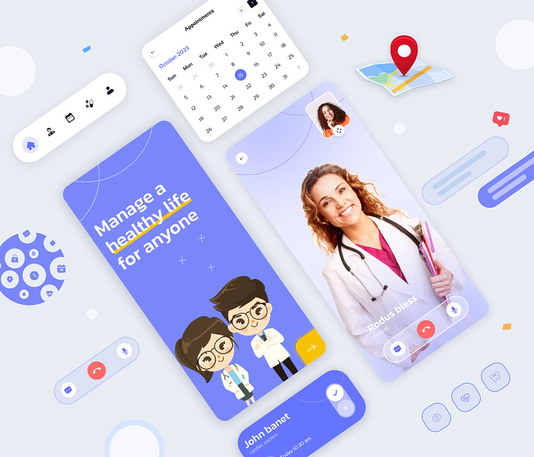 healthcare apps features