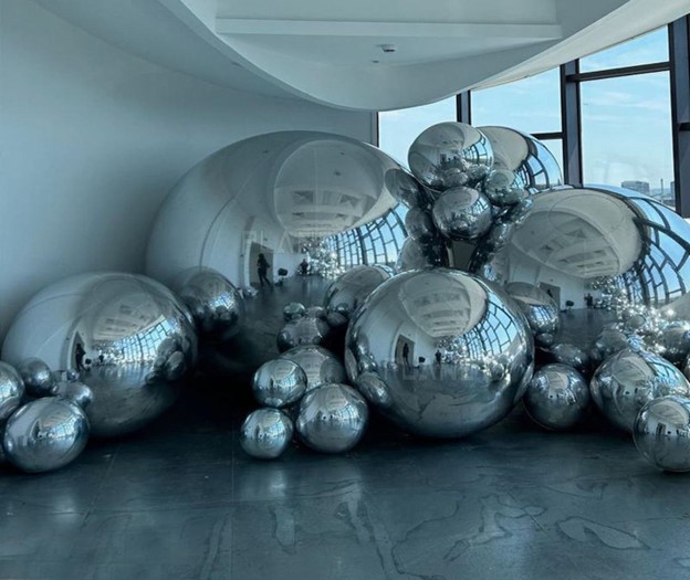 Inflatable Mirror Balls