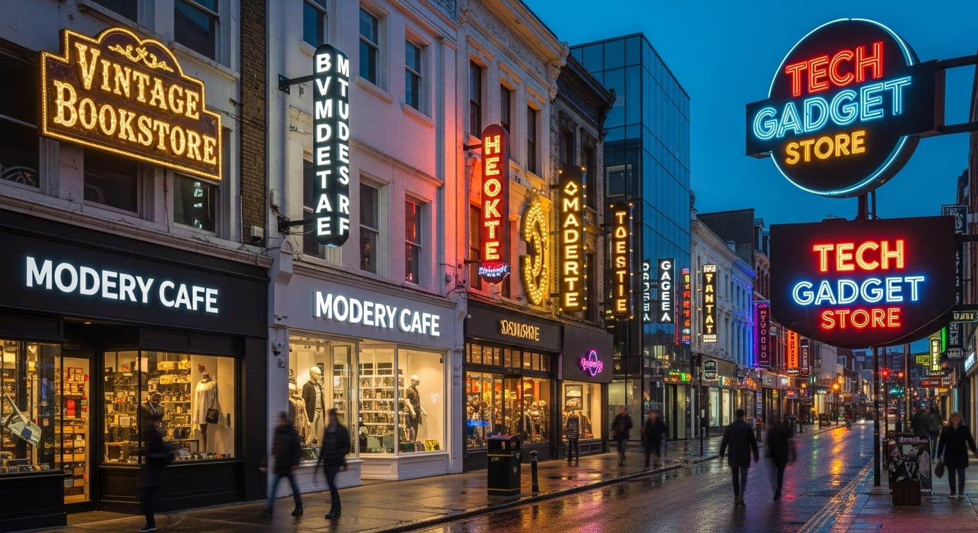3D Illuminated Signs