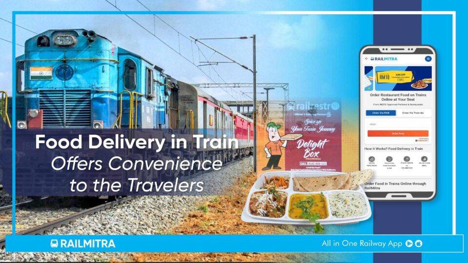 food on train via RailMitra