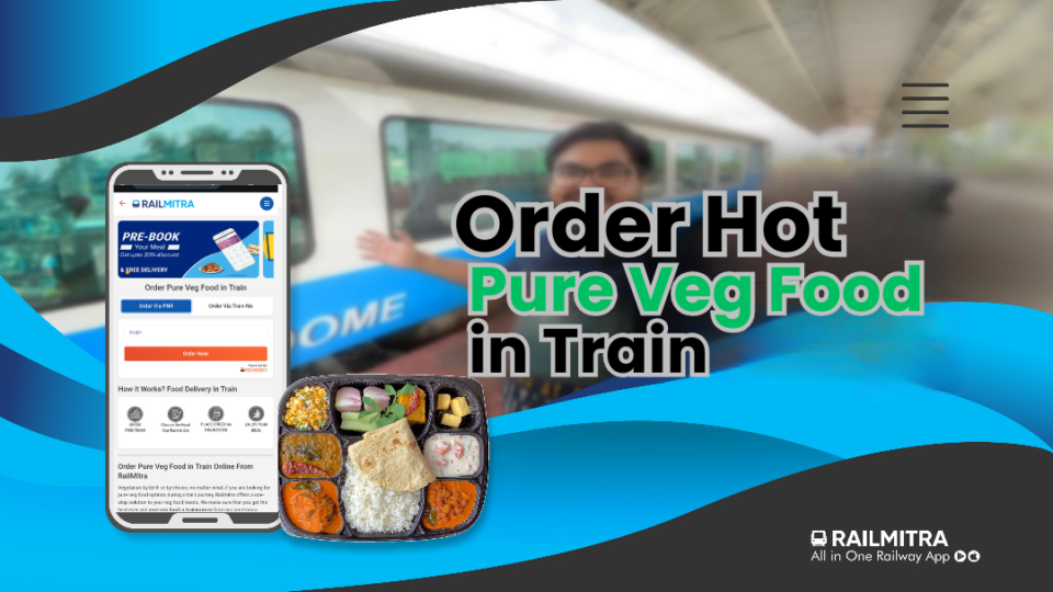 order veg food in train
