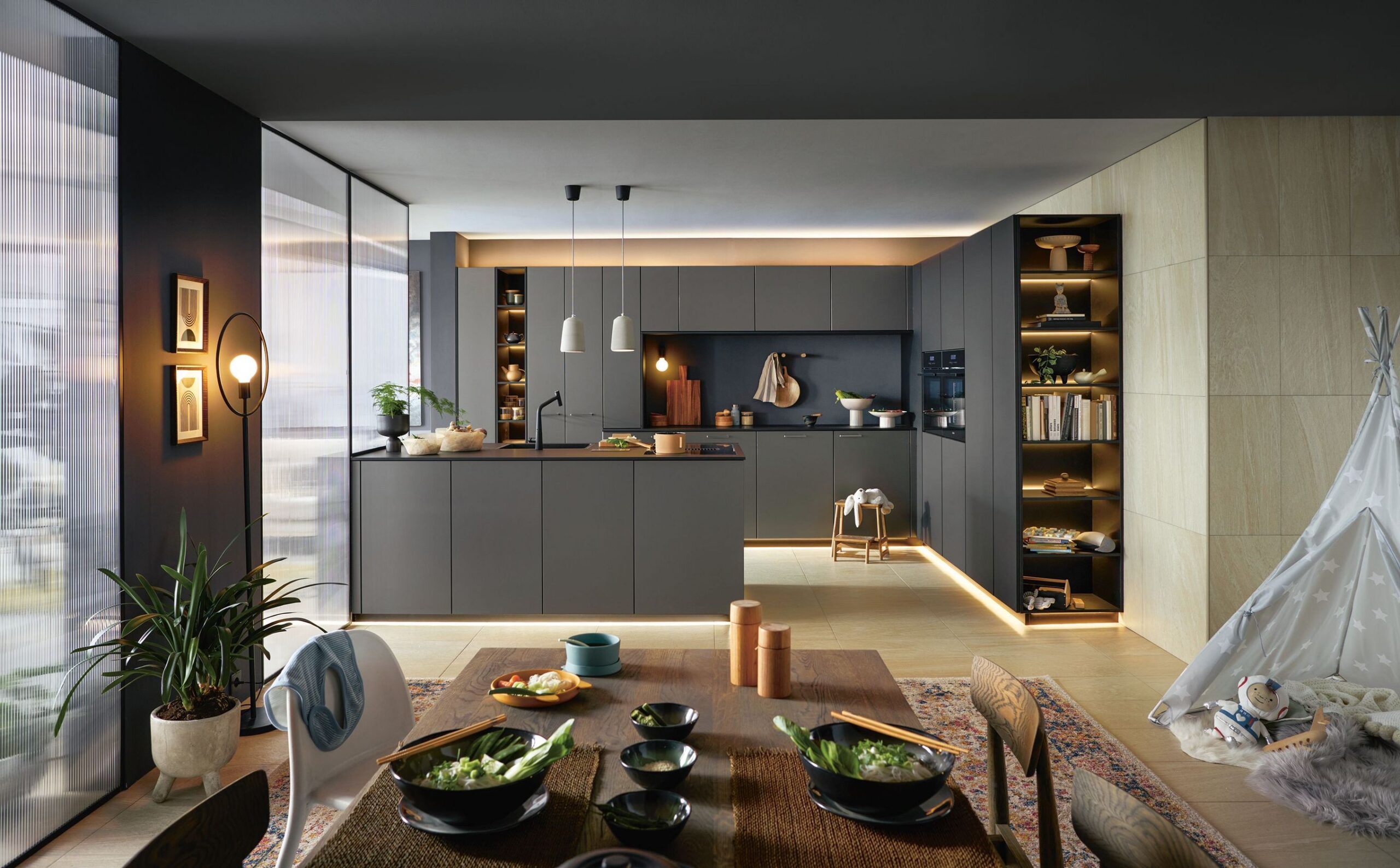 Kitchen Trends 2025 - Monochrome Tones