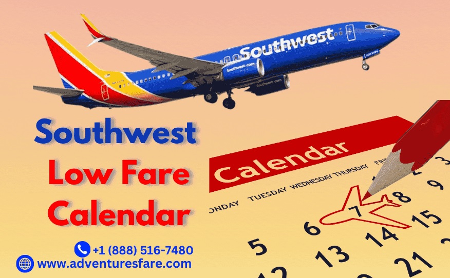 Southwest Low Fare Calendar