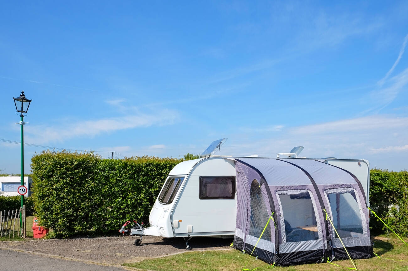 second hand caravans up for sale