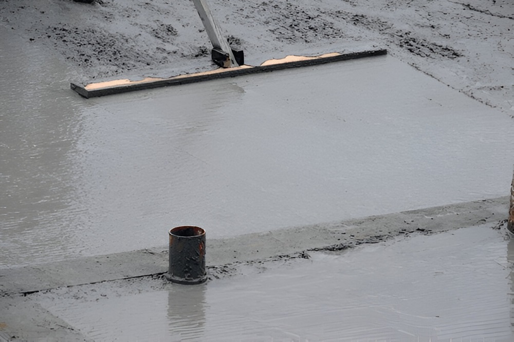 concrete walking float
