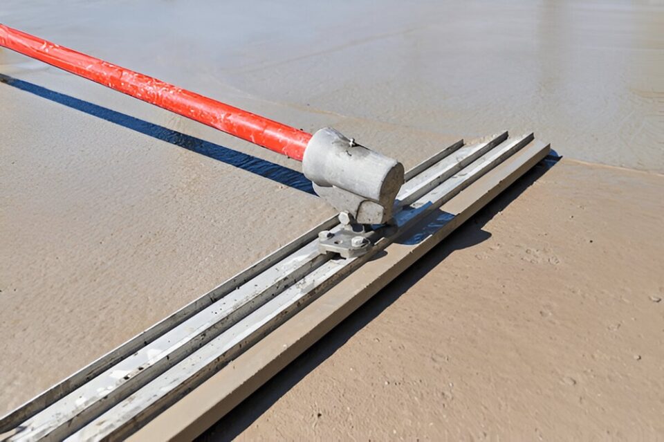 concrete walking float