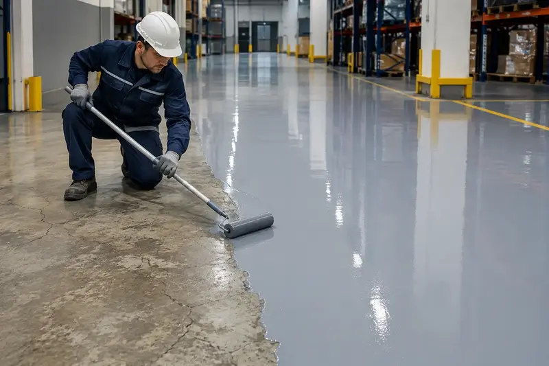 epoxy flooring officer