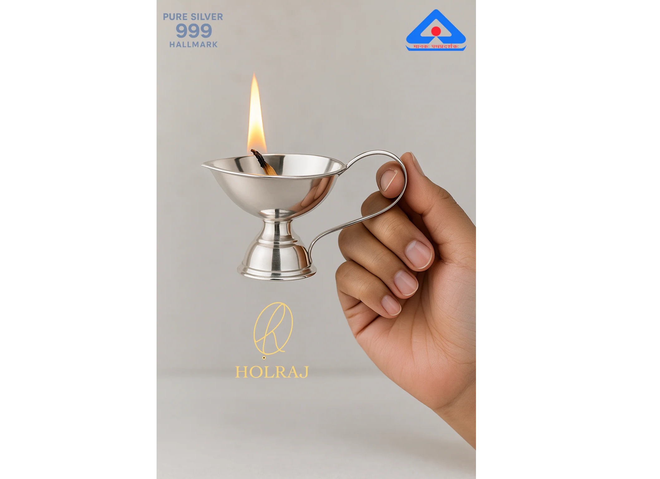 Silver pooja items set