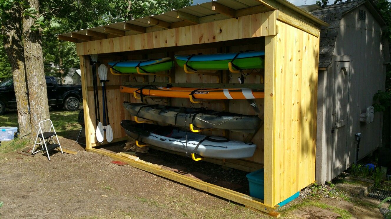 kayak storage