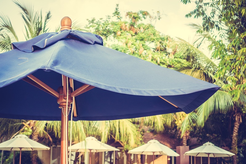 square market umbrella