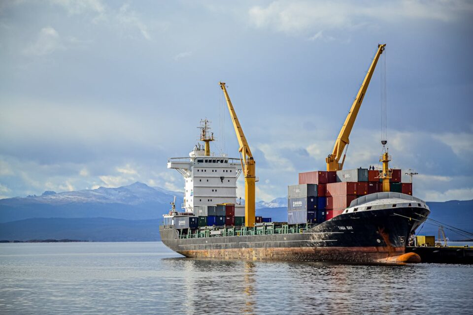 Photo by Paweł Barczysty: https://www.pexels.com/photo/cargo-ship-on-sea-under-white-clouds-6144482/