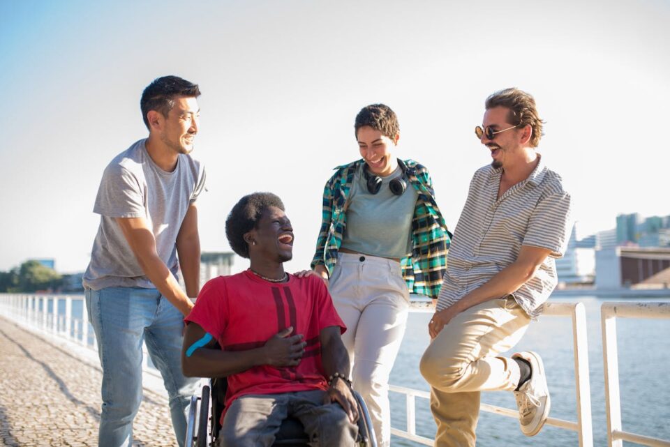 Photo by Kampus Production: https://www.pexels.com/photo/people-laughing-while-having-a-conversation-8777835/
