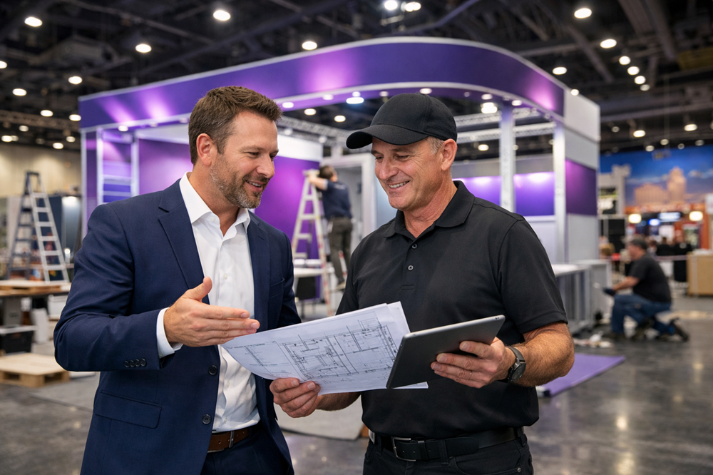 custom trade show booths in Chicago