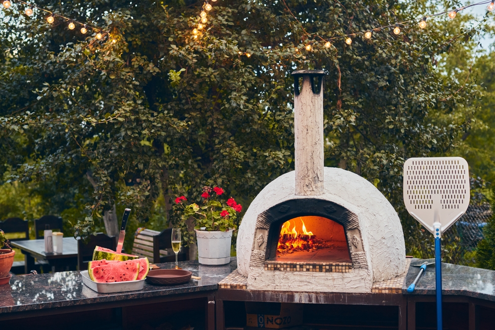 residential wood fired pizza oven