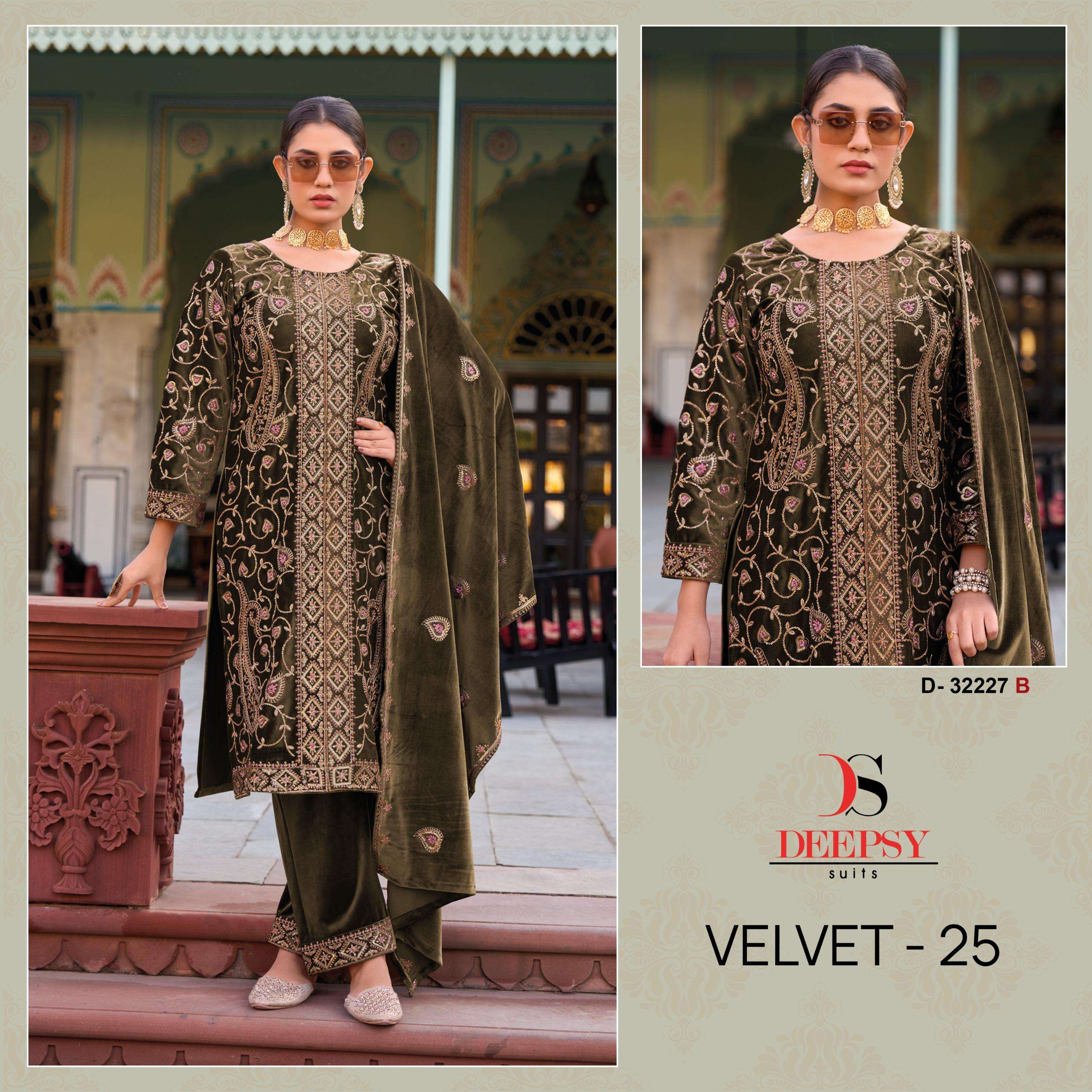 Velvet Suits Wholesale Surat 